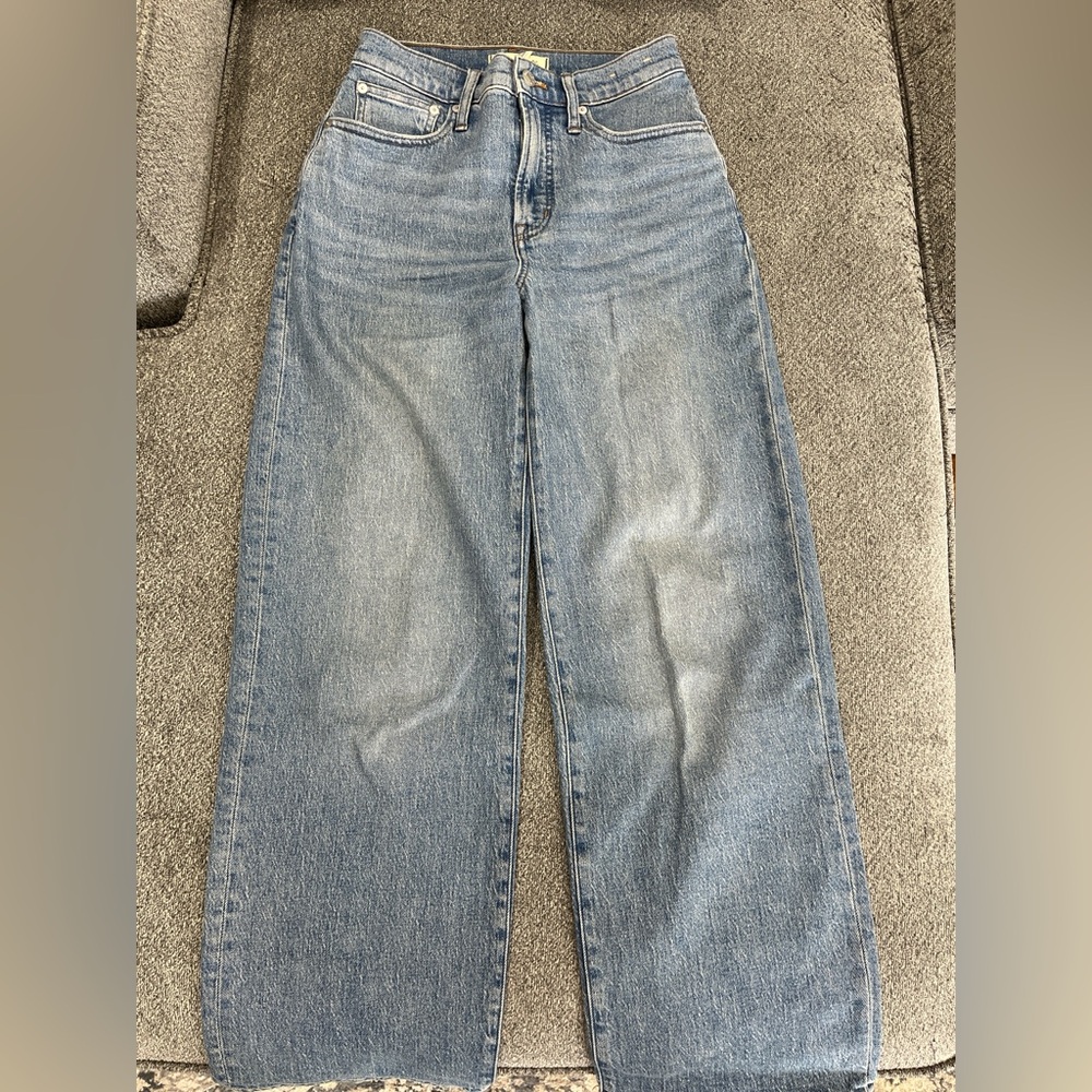 Madewell perfect vintage wide leg jeans